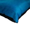 18 X 18 Royal Blue Cowhide Throw Pillow