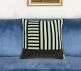 18" X 5" X 18" Transitional Multi Colored Pillow Cover With Poly Insert