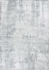 8' X 10' Dew Grey Hand Loomed Abstract Brushstroke Indoor Area Rug