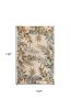 9' X 12' Ivory Hand Tufted Pinnate Fronds Indoor Area Rug