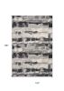 10' X 13' Shades Of Grey Machine Woven Abstract Brushstroke Indoor Area Rug