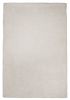 3' X 5' Ivory Plain Area Rug