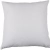 18" Blue and White Striped Throw Pillow Cover