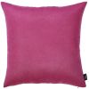 Set Of 2 Pink Brushed Twill Decorative Throw Pillow Covers