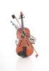 10.5" X 12" X 19.5" Orange Vintage Violin