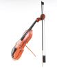 Vintage Look Orange Violin Sculpture
