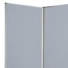 318" X 1" X 71" Metal, Grey, 9 Panel, Screen