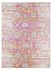 7' X 9' Pink and Orange Area Rug