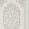 8' X 10' Gray and Ivory Wool Hand Tufted Area Rug