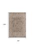 94 X 130 Natural Polyester Rug
