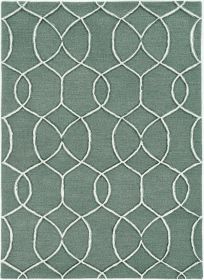 12' X 15' Charcoal Wool Handmade Area Rug