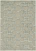 12' X 15' Brown and Ivory Wool Trellis Handmade Area Rug