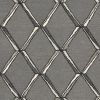 8' X 10' Charcoal Silver Hand Tufted Geometric Diamond Pattern Indoor Area Rug