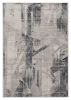 9' X 13' Grey Machine Woven Abstract Geometric Indoor Area Rug
