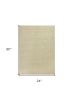 2' X 7' Ivory Jute Runner Rug