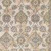 2' X 3' Ivory Wool Floral Vines Area Rug