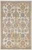 3' X 5' Ivory Wool Floral Vines Area Rug