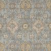 5' X 8' Sage Green Machine Woven Traditional Indoor Area Rug