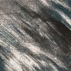9' X 13' Grey Or Blue Abstract Design Indoor Area Rug