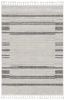 12' X 15' Gray and Ivory Abstract Area Rug