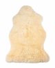 2' X 3' Cream New Zealand Natural Sheepskin Rug