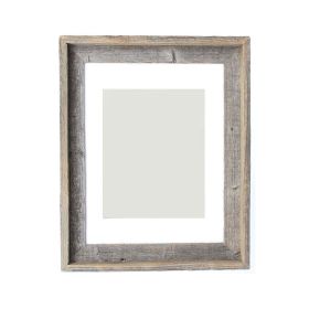 16" X 20" Rustic Reclaimed Wood Picture Frame