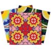 4" X 4" Mediterranean Brights Mosaic Peel And Stick Removable Tiles