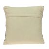 Black And Sand Woven Decorative Pillow