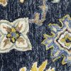4' X 6' Navy And Blue Bohemian Area Rug