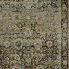 2' X 3' Green Power Loom Area Rug