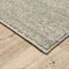 5' X 8' Gray Green Abstract Confetti Indoor Area Rug