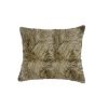 Set of Two Taupe Cowhide Throw Pillow