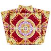 7" X 7" Golden Ruby Removable  Peel And Stick Tiles