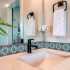 4" X 4" Cali Venice Removable  Peel And Stick Tiles