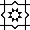 8" X 8" White And Black Sun Peel And Stick Removable Tiles