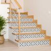 5" X 5" Light Gray And White Coli Peel And Stick Tiles
