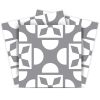 8" X 8" Light Gray And White Coli Peel And Stick Tiles