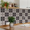 7" X 7" The Clover Peel And Stick Removable Tiles