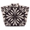 7" X 7" Cinnamon Swirl Peel And Stick Removable Tiles