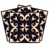 5" X 5" Black Sheep Peel And Stick Removable Tiles