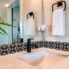 6" X 6" Black Sheep Peel And Stick Removable Tiles