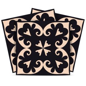 8" X 8" Black Sheep Peel And Stick Removable Tiles