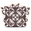 8" X 8" Light Brown And White Mosaic Peel And Stick Removable Tiles
