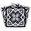 8" X 8" Black White And Tan Peel And Stick Removable Tiles