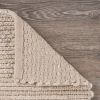 5' X 8' Natural Bleached Contemporary Area Rug