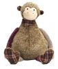 Brown 23" X 24" Novelty Polyester Throw Pillow