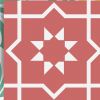 8" X 8" Muted Brights Mosaic Peel and Stick Removable Tiles