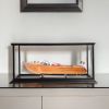 15" Wood Brown Riva Aquarama Speedboat Exclusive Display Case Edition Hand Painted Model Boat