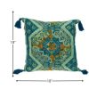 20" MULTICOLOR Cotton Blend Throw Pillow