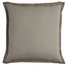 22" Natural Cotton Throw Pillow